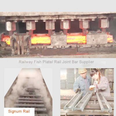 6 Holes Fish Plate/Joint Bar for 38kg Heavy Rail