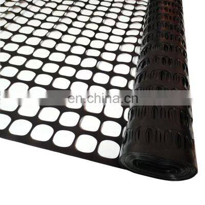 plastic products temporary fencing PE black gardening fence farm fence net for plants protection