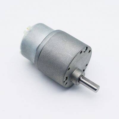 37mm Gear Motor 12v Square Gear Motor High Torque Gear Motor 12v 10 Rpm 33 Rpm Gear Motor photo-3