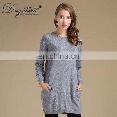 Wholesale China Cashmere Sweaters Dress Womans 100 % Cashmere Sweater