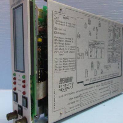 Bently Nevada 3300/45-03-02-00-00 Differential Expansion Monitor Module