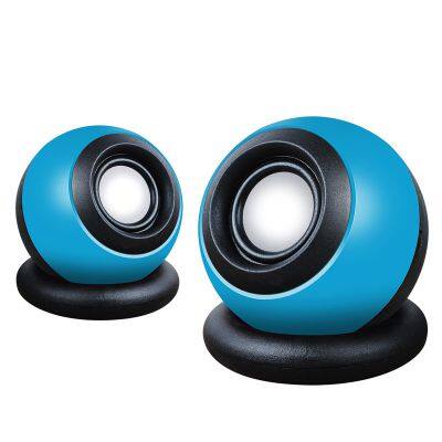 Desktop Creative Magic Ball RGB Lights USB Speakers Laptop Mini Computer Speaker photo-2