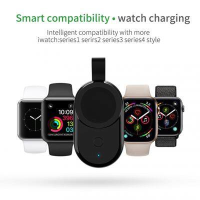 Magnetic Charger Power Bank for Watch Portable Wireless Magnetic Fast Charging Smart Watch Charger Portable