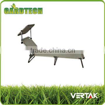 Sunshade beach lounge chair