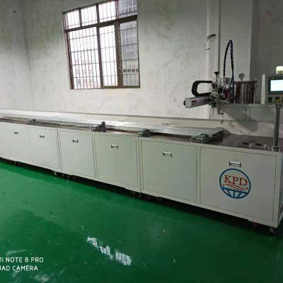 5 meter LED lights glue dispensing machine AB Glue Dispensing Assembly Line, 5M led soft strip glue dispensing machine