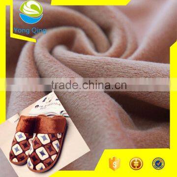 Textile velboa fabric for slipper export to turkey