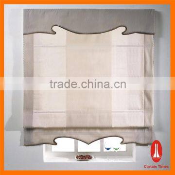 Curtain times electrical transparent roman blind indoor roller shade