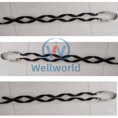Neoprene- preformed dead end guy grip from Wellworld power