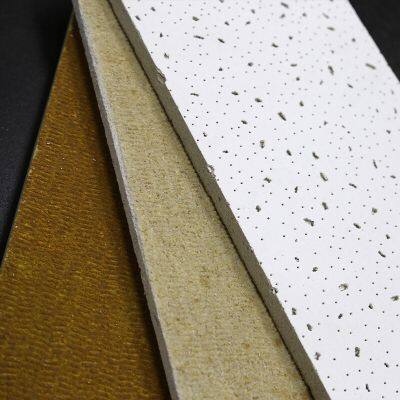 Acoustic Mineral Fiber Ceiling Suspended False Ceiling for Ceiling Tile photo-5