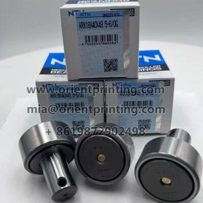 Original NTN Cam Follower KRX18X40X49.5 for Komori Offset Printing Machine Spare Parts Cam Follower Bearing KRX18X40X49.5-6/0G