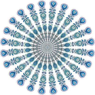 LARGE SIZE POLYESTER ROUND BEACH TOWELS FACTORY