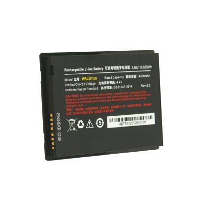 Replacement Lithium Battery for UROVO HBLDT50 DT50 Barcode Scanner 3.85 4300mAh photo-1