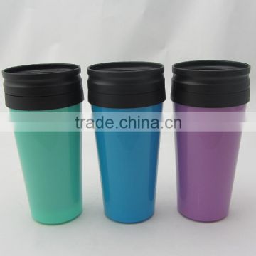 PS/AS cup+PP cover+PP inside Material and Mugs Drinkware Type coffee travel mugs