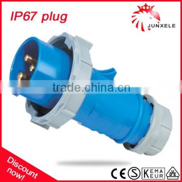 IP67 32A 230V 3P high end type industrial plug