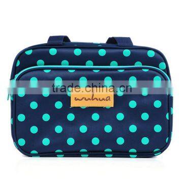Stock Dot Nylon Mommy Handbag Ladies Bags Holding Baby Bag Handbags Wholesale photo-3
