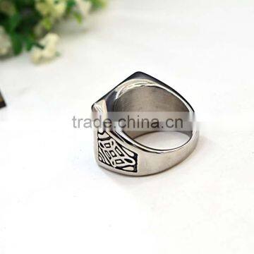 Fashion Jewellery Gothic Fashion Handmade Men's Silver Ring photo-3