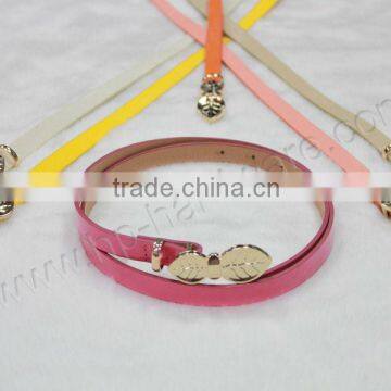 Women leather elegant belt