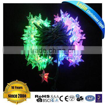 CE RoHS LED Multicolor String Light Outdoor Decoration