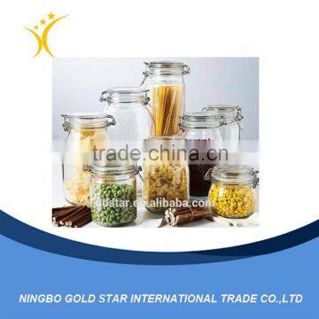 2015 new products wholesale glass Storage tank grain storage tank For kitchen