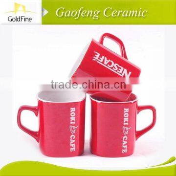 factory supply custom ceramic coffee mug for promotion