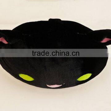 Plush Black Cat Emoji Pillow Cushion, Emoji Pillow Cushions , Emoji Cushions photo-4