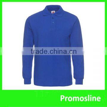 High Quality customized long sleeve polo tshirt