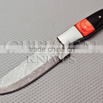 CITIZEN KNIVES, BEAUTIFUL CUSTOM HAND MADE DAMASCUS STEEL HUNTING KNIFE photo-2