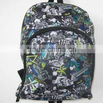 Canvas Cartoon kids school bag 2012