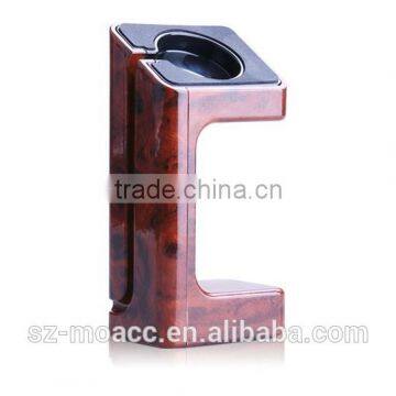 2015 New Products Wood Grain Plastic Charging Stand for Apple Watch photo-4
