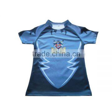 Durable wear dry fit custom rugby jersey,china cheap rugby jerseys,polyester sublimated rugby jerseys