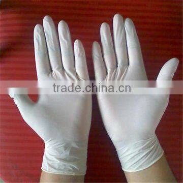 Powder free latex gloves, disposable latex cheap gloves