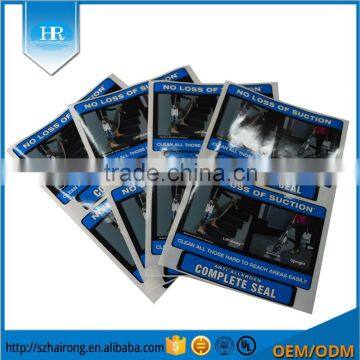 Accept Custom Order And Paper Type Bronzing Label