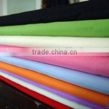 Plain weave polyester brushed and dyed bedding fabric(P/D) for homtextile fabric