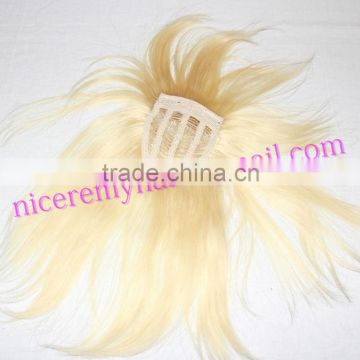 cheap remy brazilian blonde soft dread hair piece