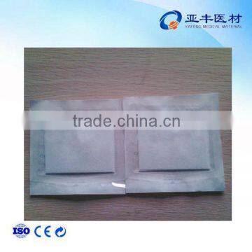 Nonwoven gauze swab