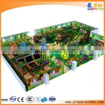 2014 most popular jungle theme Children indoor playground design