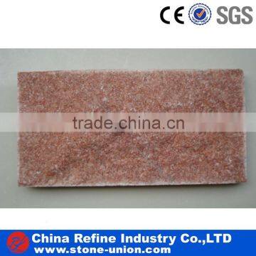 Mushroom pink quartzite tile