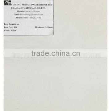 1.5mm High Quality EVA/ECB waterproofing Membrane for Railway projects