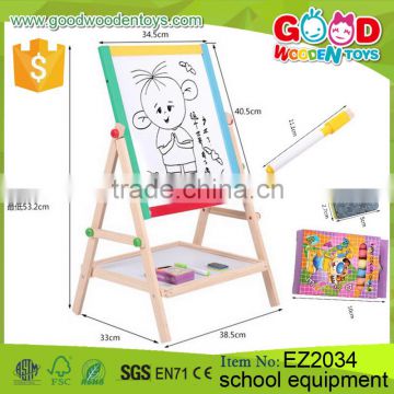 2016 Hot Sale Kids Educational Wooden Mini Easel Toy OEM/ODM Office & School Equipment for Children