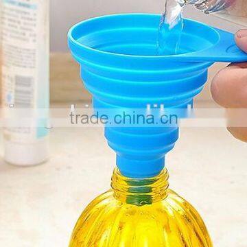 Space Saving 100% Food Grade Silicone Foldable Collapsible Kitchen Funnel