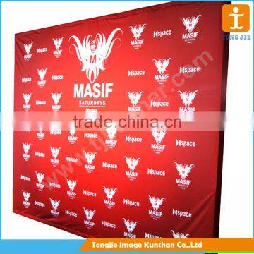 Trade Show Aluminum Pop up banner, side wrapped pop up display