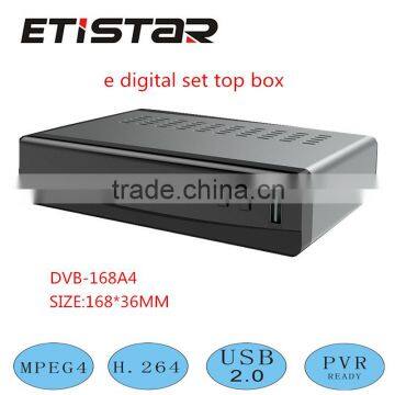 HD 1080P terrestrial receiver full plastic dvb t2 software download set top box                        
                                                Quality Choice