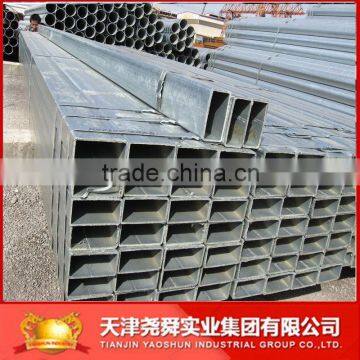 black square/rectangular carbon steel pipe price list
