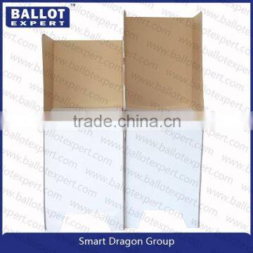 Easy Install Foldable Cardboard Disposable Voting Booth