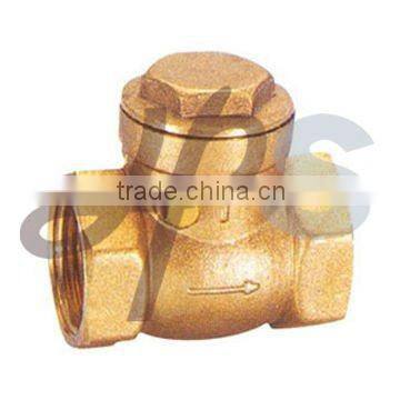 brass swing check valve