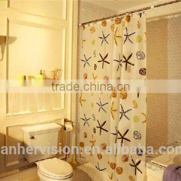 PVC printing shower curtain