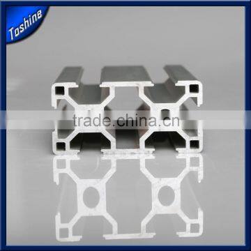 T slot aluminum extrusion for table open rail