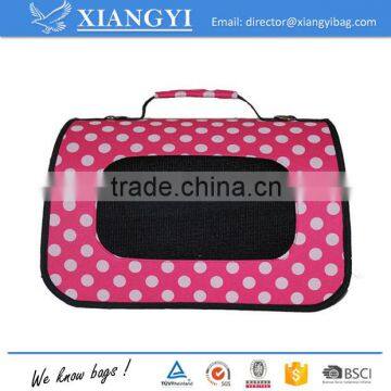 Durable Portable Airline Approved Travel Pet Bag Pet Carrier Cage With Mesh Window and Door photo-2