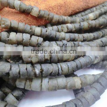 We Have A,AA,AAA and Natural Labradorite LongDrilled Rough Coin Beads , Loose Semi Lapis Rough Coins photo-3