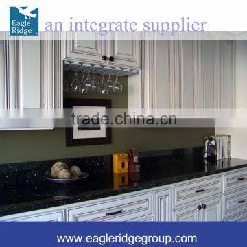 Walnut Wood Antique White KITCHEN CABINETS
